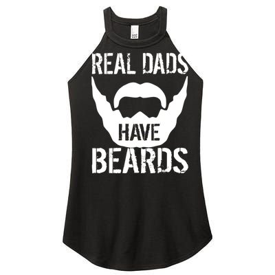 Real Dads Have Beards Women’s Perfect Tri Rocker Tank