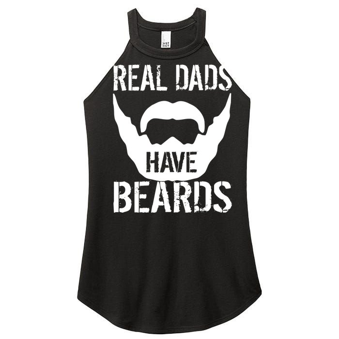 Real Dads Have Beards Women’s Perfect Tri Rocker Tank