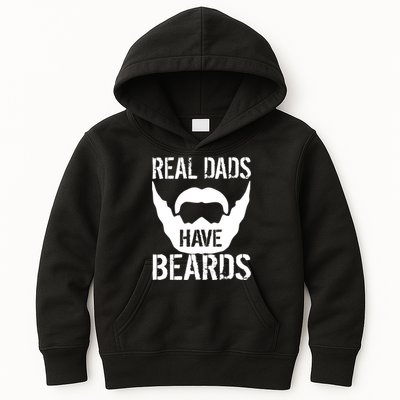 Real Dads Have Beards Kids Hoodie