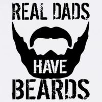 Real Dads Have Beards Garment-Dyed Sweatshirt