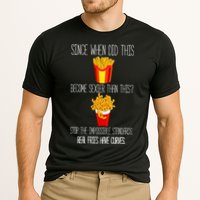 Real Fries Have Curves Funny Curly Fries Performance Shirt