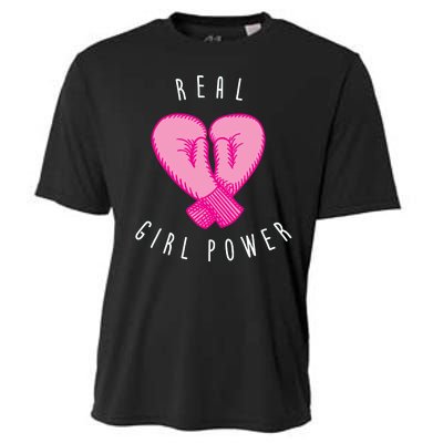 Real Girl Power Boxing  Cooling Performance Crew T-Shirt