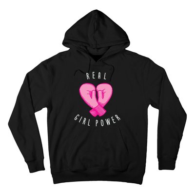 Real Girl Power Boxing  Hoodie