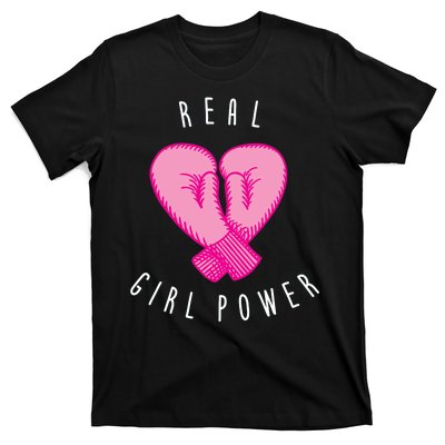 Real Girl Power Boxing  T-Shirt