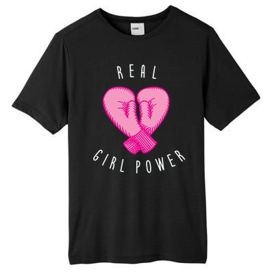 Real Girl Power Boxing  Tall Fusion ChromaSoft Performance T-Shirt