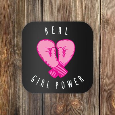 Real Girl Power Boxing  Coaster