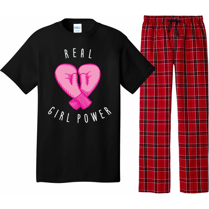 Real Girl Power Boxing  Pajama Set