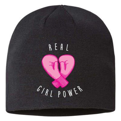 Real Girl Power Boxing  Sustainable Beanie