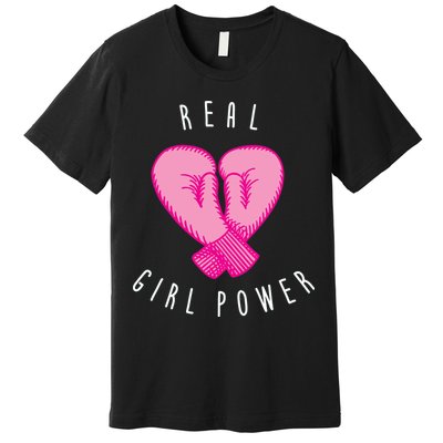 Real Girl Power Boxing  Premium T-Shirt