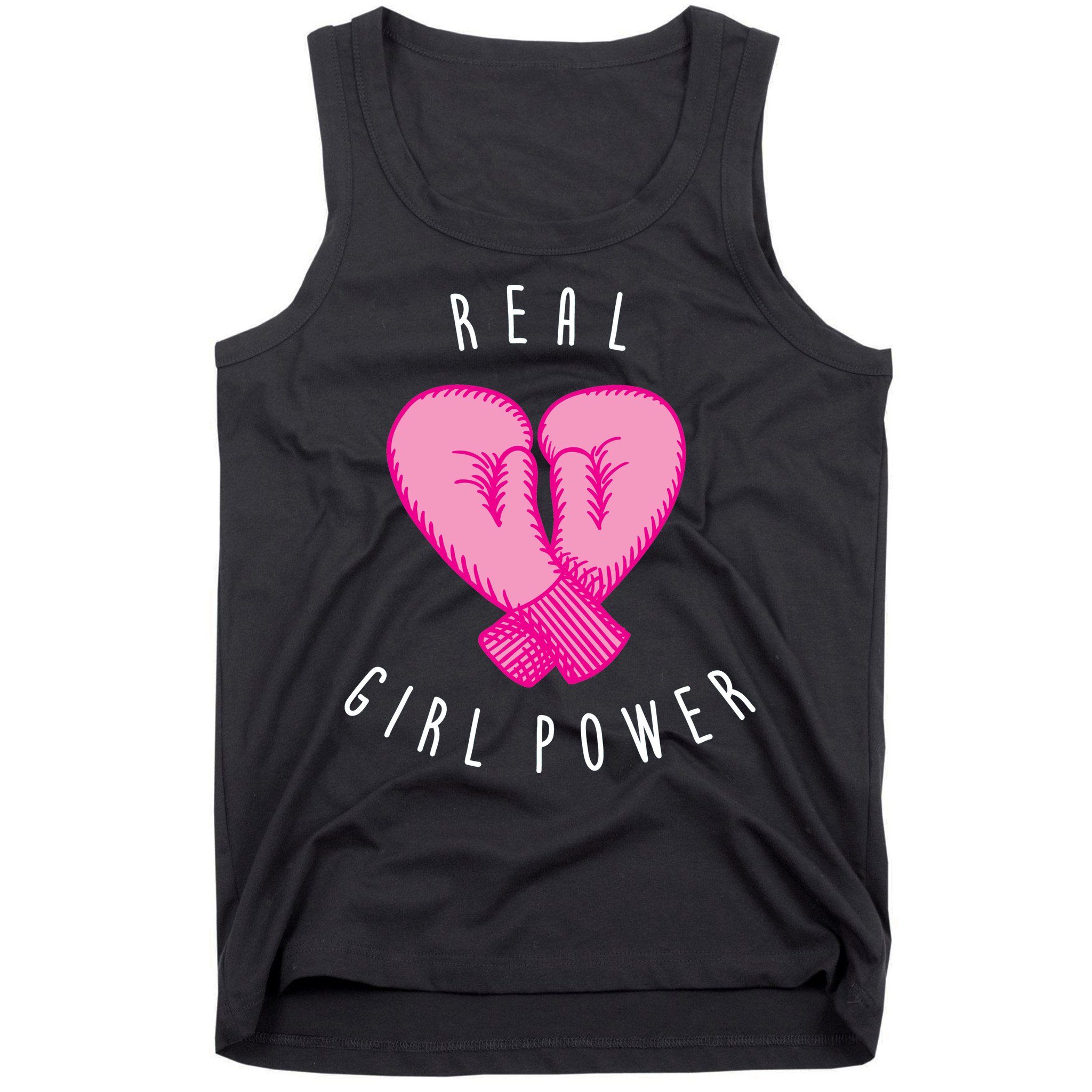 Real Girl Power Boxing  Tank Top