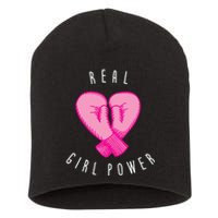 Real Girl Power Boxing  Short Acrylic Beanie