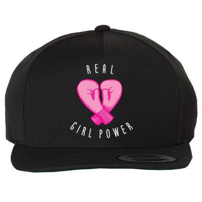 Real Girl Power Boxing  Wool Snapback Cap