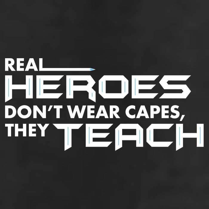 Real Heroes Don't Wear Capes They Teach Adult Drive Performance Visor