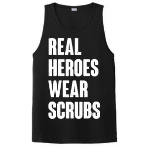 Real Heroes Wear Scrubs Support PosiCharge Competitor Tank