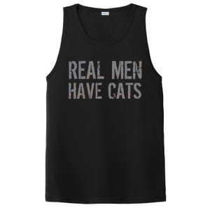 Real Men Have Cats Funny PosiCharge Competitor Tank