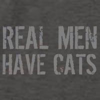 Real Men Have Cats Funny Vector Backpack