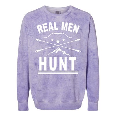 Real Men Hunt Colorblast Crewneck Sweatshirt