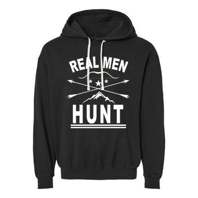 Real Men Hunt Garment-Dyed Fleece Hoodie