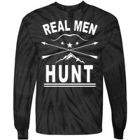 Real Men Hunt Tie-Dye Long Sleeve Shirt