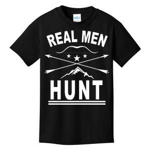 Real Men Hunt Kids T-Shirt