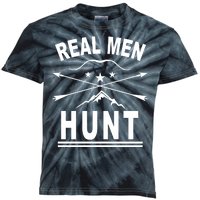 Real Men Hunt Kids Tie-Dye T-Shirt