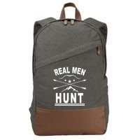 Real Men Hunt Cotton Canvas Backpack