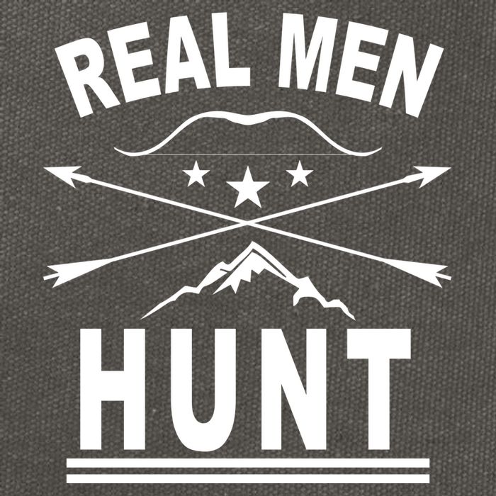 Real Men Hunt Cotton Canvas Backpack