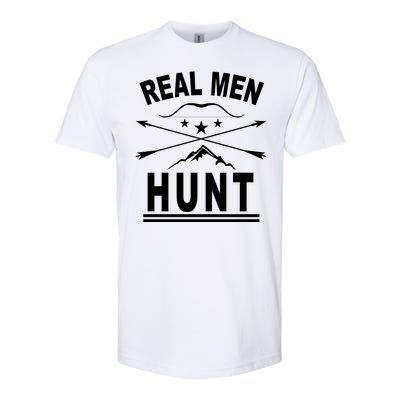 Real Men Hunt Softstyle® CVC T-Shirt