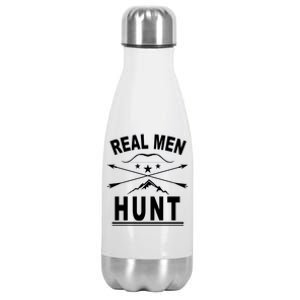 Real Men Hunt Stainless Steel Insulated Water Bottle