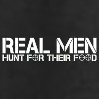 Real Men Hunt For Their Food Adult Drive Performance Visor