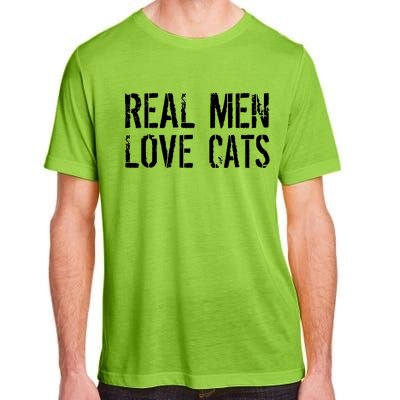 Real Men Love Cats Adult ChromaSoft Performance T-Shirt