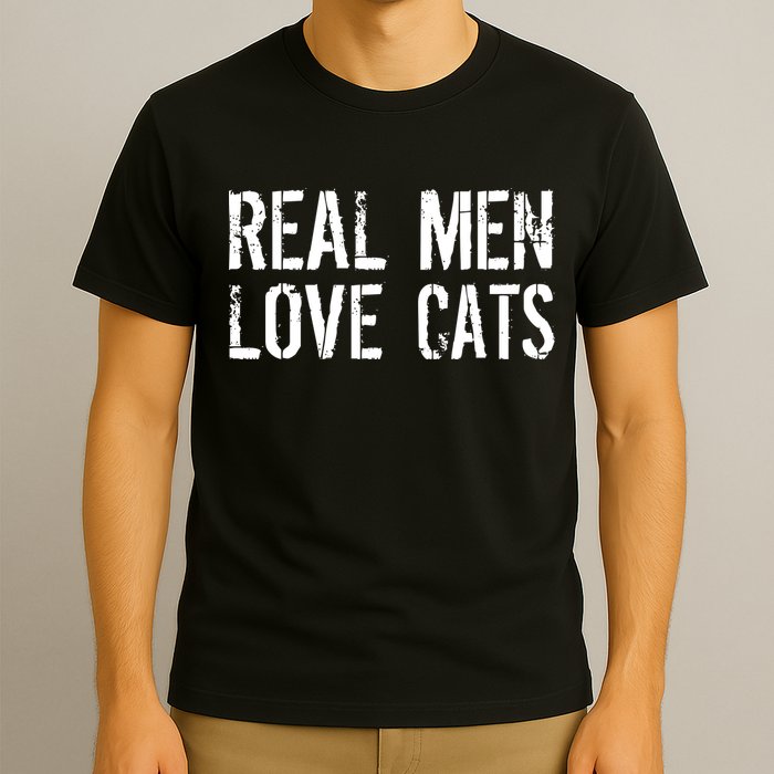 Real Men Love Cats T-Shirt