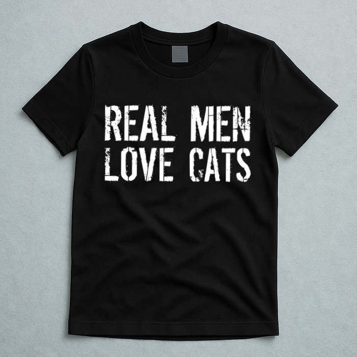 Real Men Love Cats T-Shirt