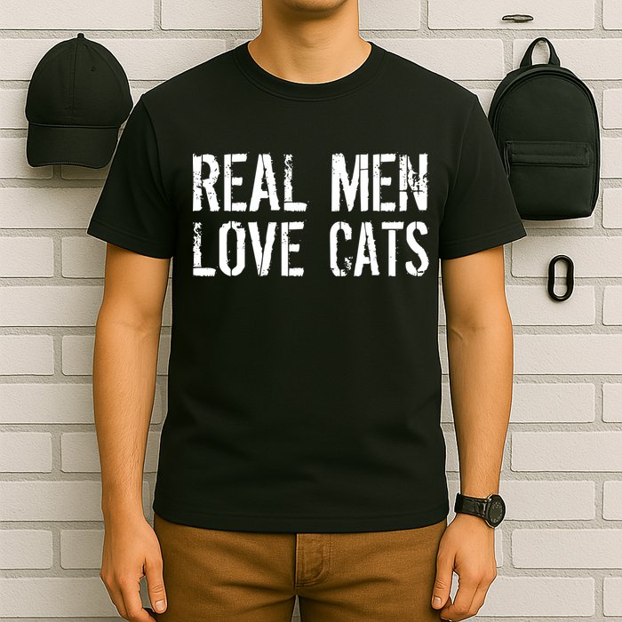 Real Men Love Cats T-Shirt