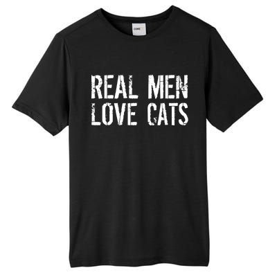 Real Men Love Cats Tall Fusion ChromaSoft Performance T-Shirt