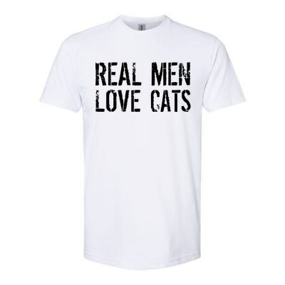 Real Men Love Cats Softstyle® CVC T-Shirt