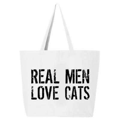 Real Men Love Cats 25L Jumbo Tote