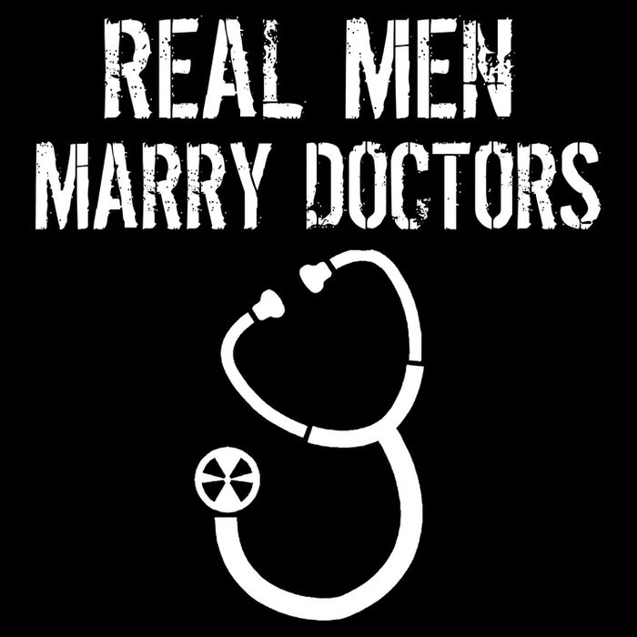 Real Men Marry Doctors Funny 16 in Basic Backpack