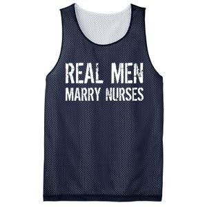 Real Men Marry Nurses Mesh Reversible Basketball Jersey Tank