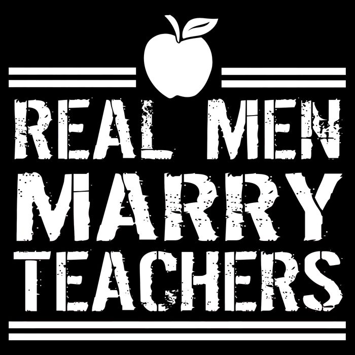 Real Men Marry Teachers Flatbill Hat