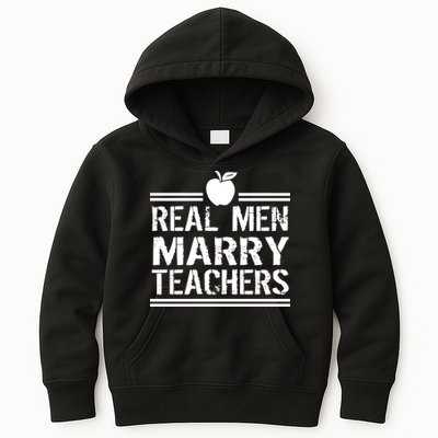 Real Men Marry Teachers Kids Hoodie