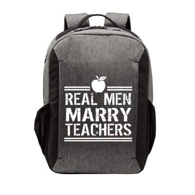 Real Men Marry Teachers Vector Backpack