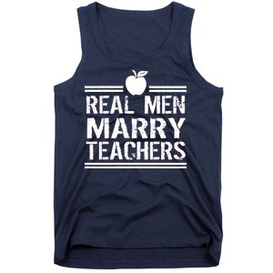 Real Men Marry Teachers Tank Top