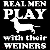 Real Men Play With Their Wieners Backpack