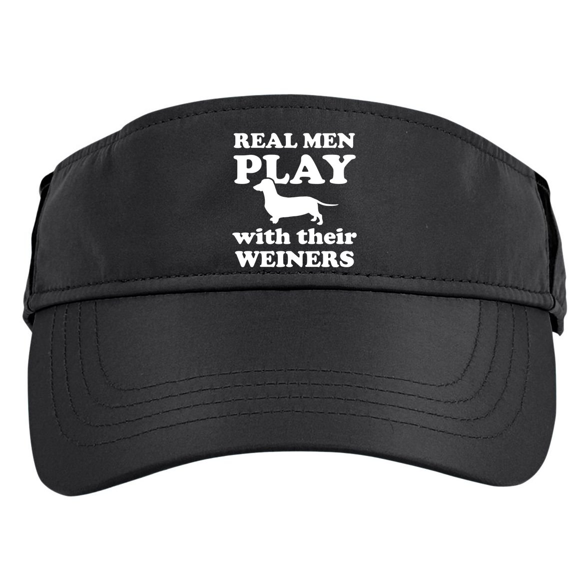 Real Men Play With Their Wieners Adult Drive Performance Visor