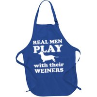 Real Men Play With Their Wieners Apron