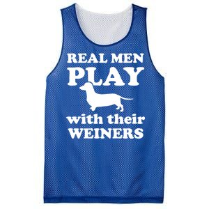 Real Men Play With Their Wieners Mesh Reversible Basketball Jersey Tank