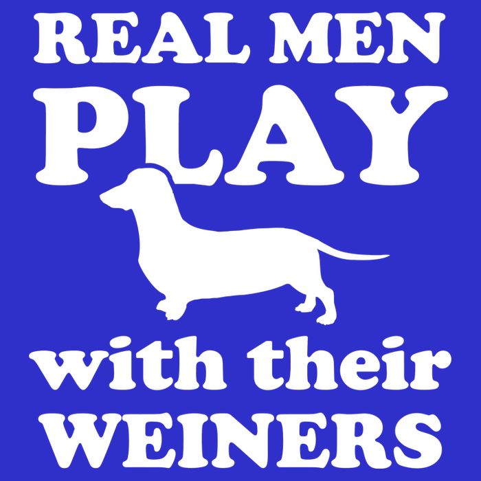 Real Men Play With Their Wieners Visor