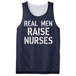 Real Men Raise Nurses Mesh Reversible Basketball Jersey Tank