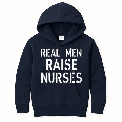 Real Men Raise Nurses Kids Hoodie